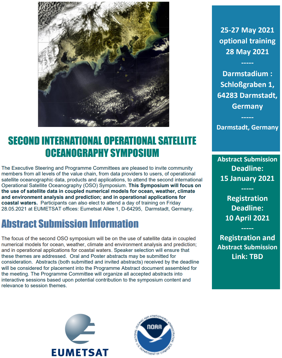 Meeting: 2nd International Operational Satellite Oceanography Symposium