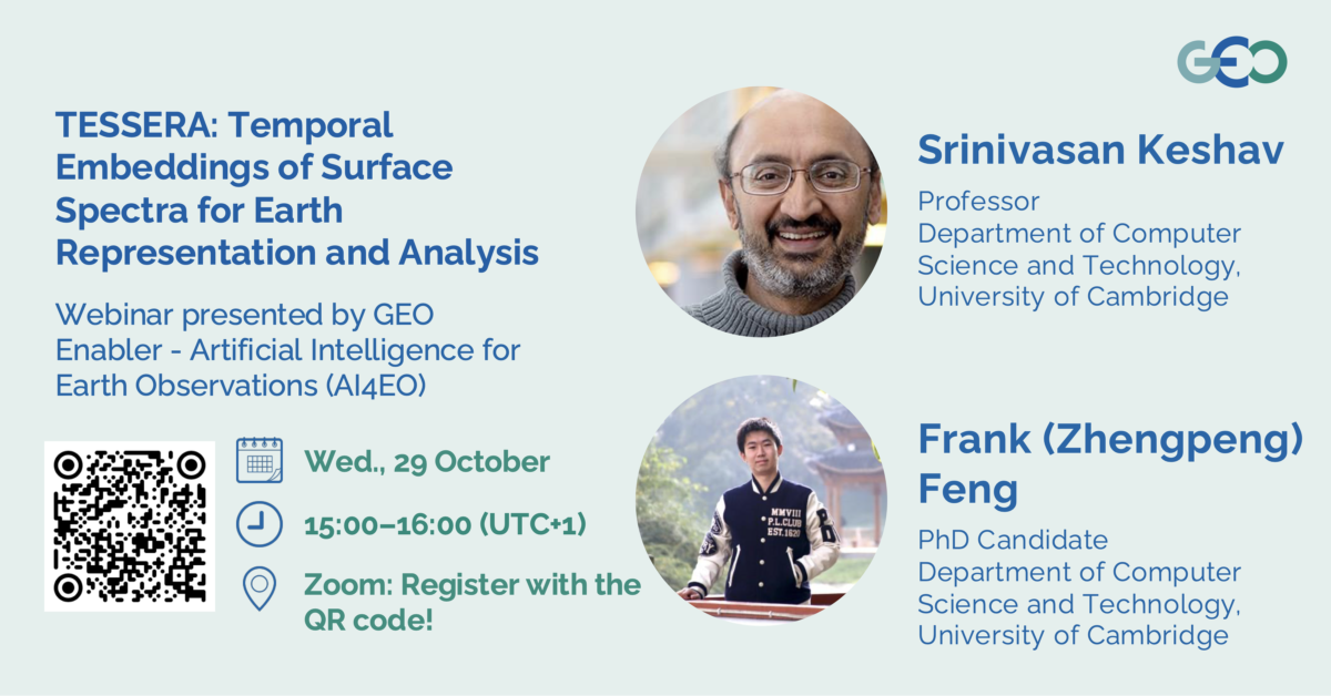 TESSERA Webinar Announcement: October 29th 15:00 UTC